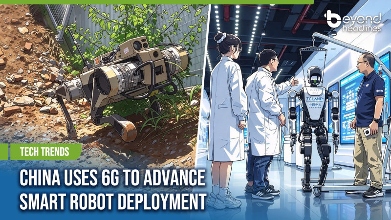 [Tech Trends] China Uses 6G to Advance Smart Robot Deployment