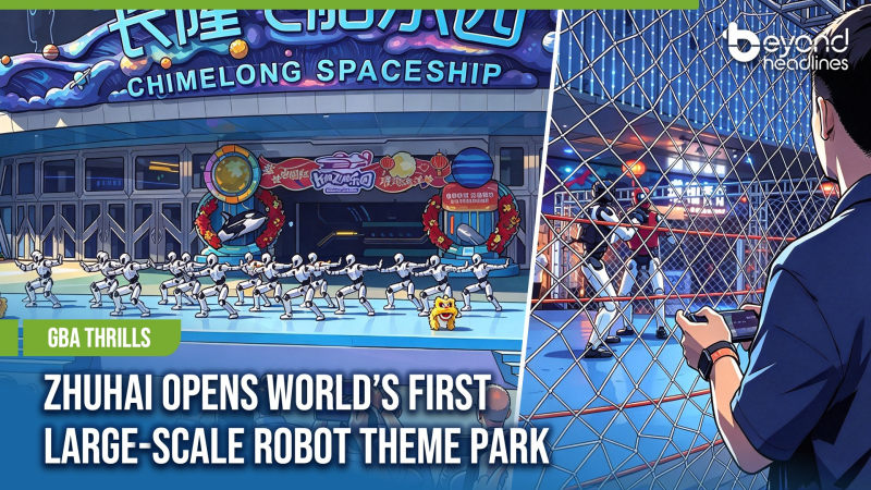 [GBA Thrills] Zhuhai Opens World’s First Large-Scale Robot Theme Park