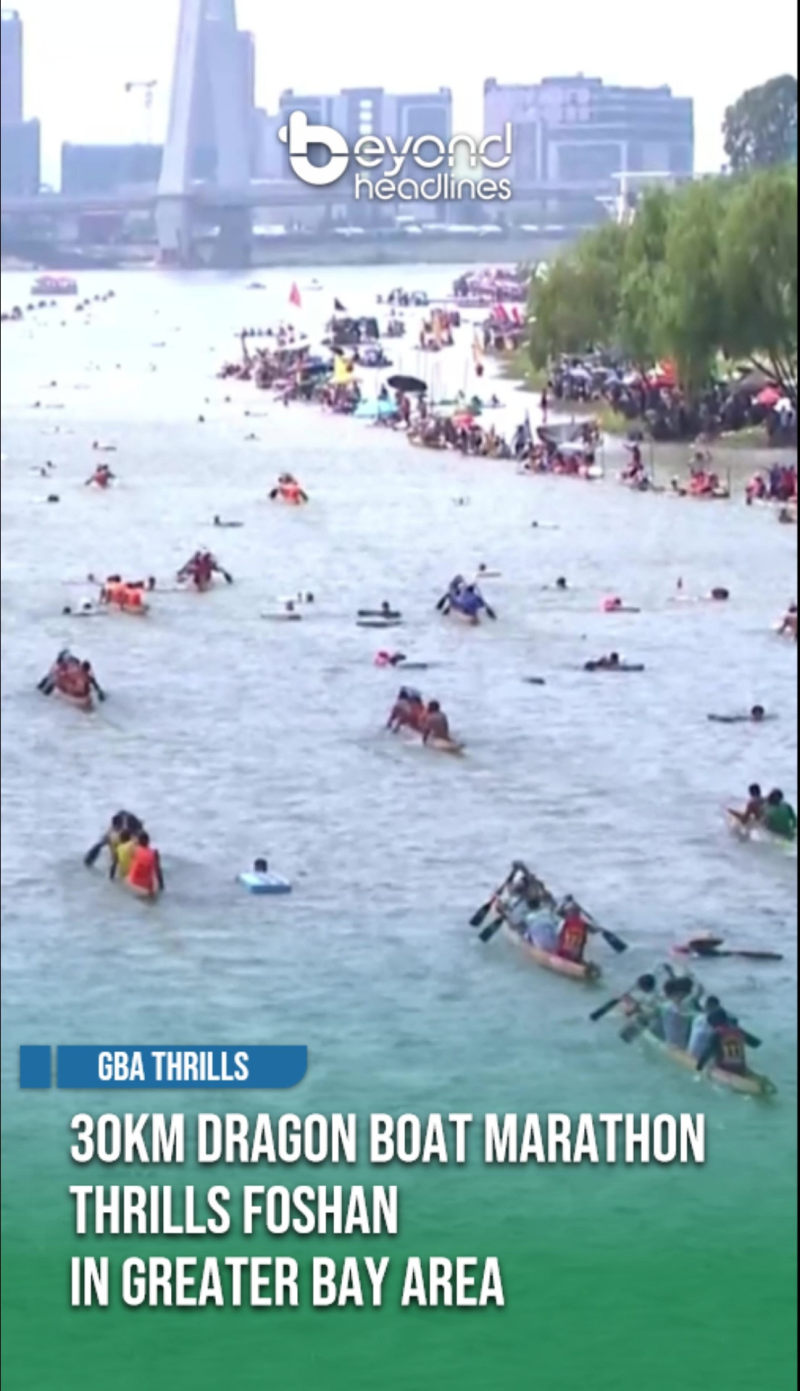 [GBA Thrills] 30km Dragon Boat Marathon Thrills Foshan in Greater Bay Area