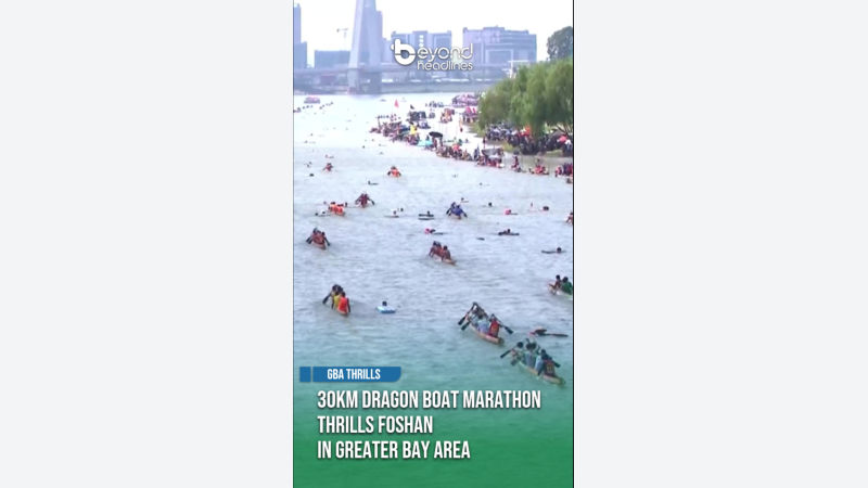 [GBA Thrills] 30km Dragon Boat Marathon Thrills Foshan in Greater Bay Area
