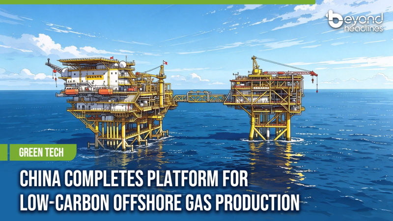 [Green Tech] China Completes Platform for Low-Carbon Offshore Gas Production