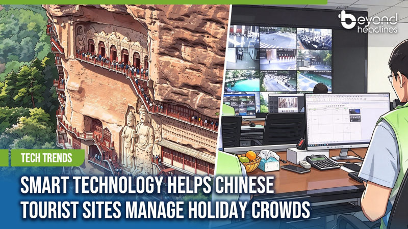 [Tech Trends] Smart Technology Helps Chinese Tourist Sites Manage Holiday Crowds