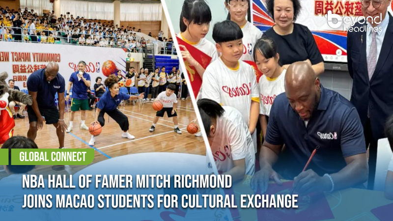 [Global Connect] NBA Hall of Famer Mitch Richmond Joins Macao Students for Cultural Exchange