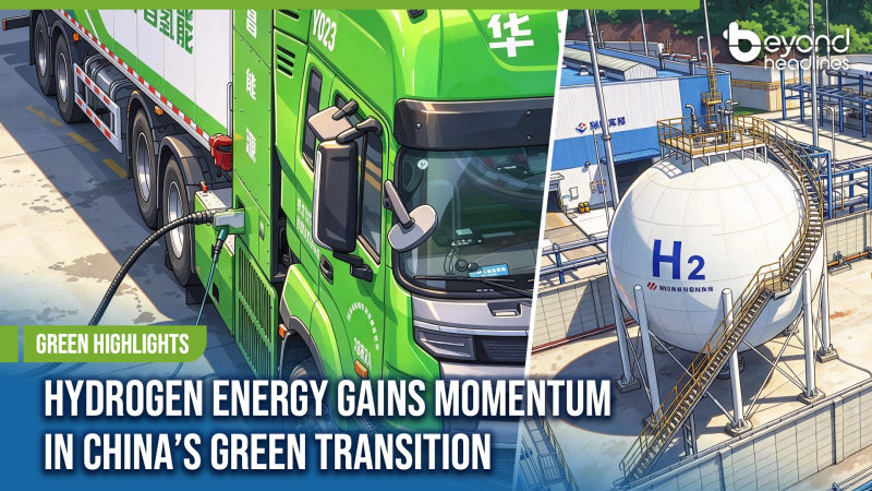 [Green Highlights] Hydrogen Energy Gains Momentum in China’s Green Transition