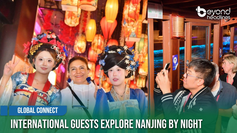 [Global Connect] International Guests Explore Nanjing by Night