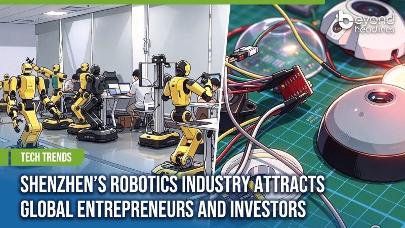 [Tech Trends] Shenzhen’s Robotics Industry Attracts Global Entrepreneurs and Investors