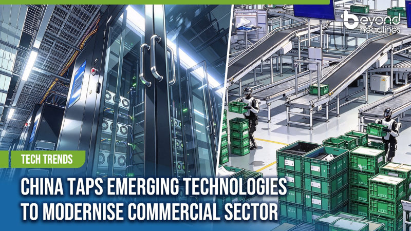 [Tech Trends] China Taps Emerging Technologies to Modernise Commercial Sector