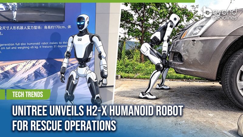 [Tech Trends] Unitree Unveils H2-X Humanoid Robot for Rescue Operations