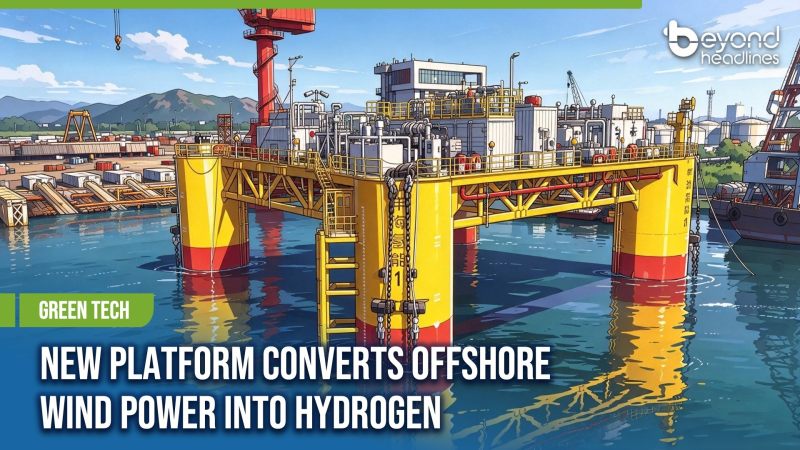 [Green Tech] New Platform Converts Offshore Wind Power into Hydrogen