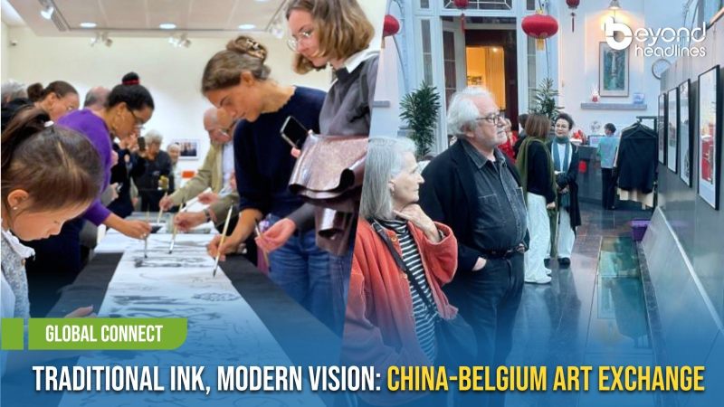 [Global Connect] Traditional Ink, Modern Vision: China-Belgium Art Exchange