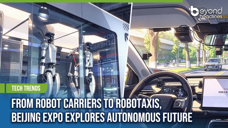 [Tech Trends] From Robot Carriers to Robotaxis, Beijing Expo Explores Autonomous Future
