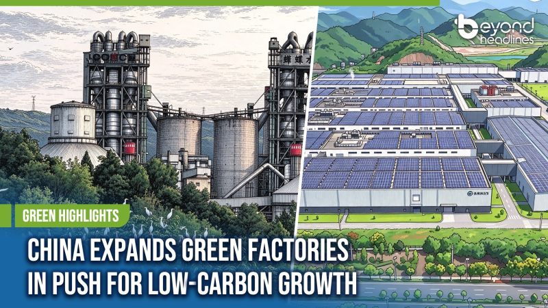 [Green Highlights] China Expands Green Factories in Push for Low-Carbon Growth