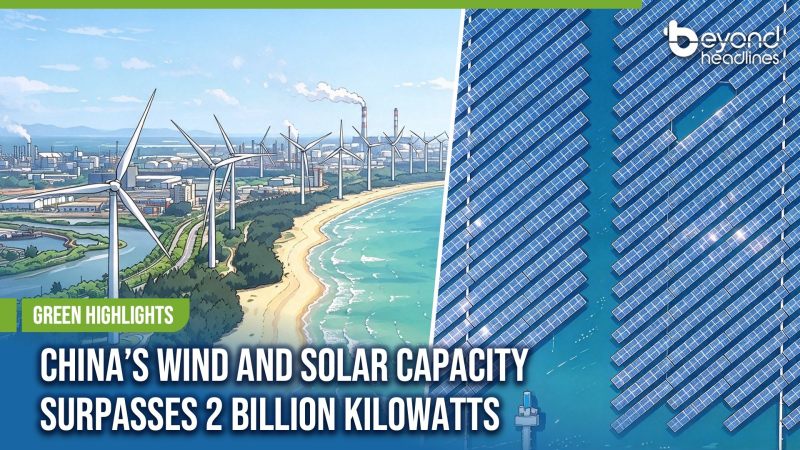 [Green Highlights] China’s Wind and Solar Capacity Surpasses 2 Billion Kilowatts